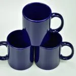 Colored Mugs Dark Blue